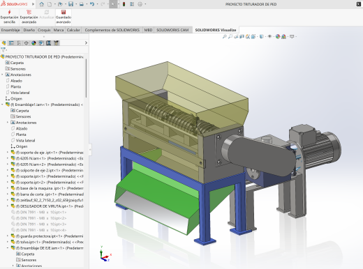 塑料瓶粉碎机缩略图